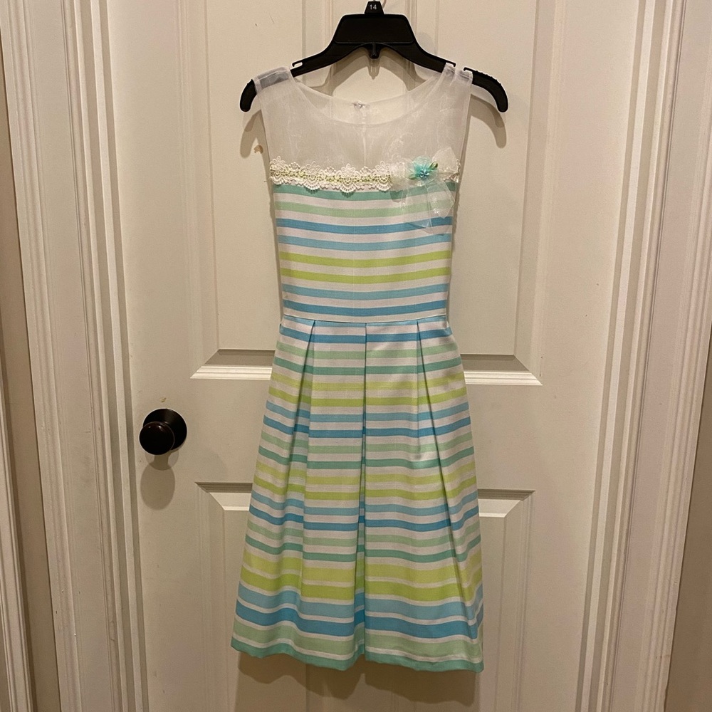 NWT Bonnie Jean size 14 girls dress